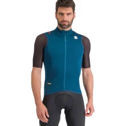 Sportful Fiandre Pro Vest Heren - 415 Teal Blue