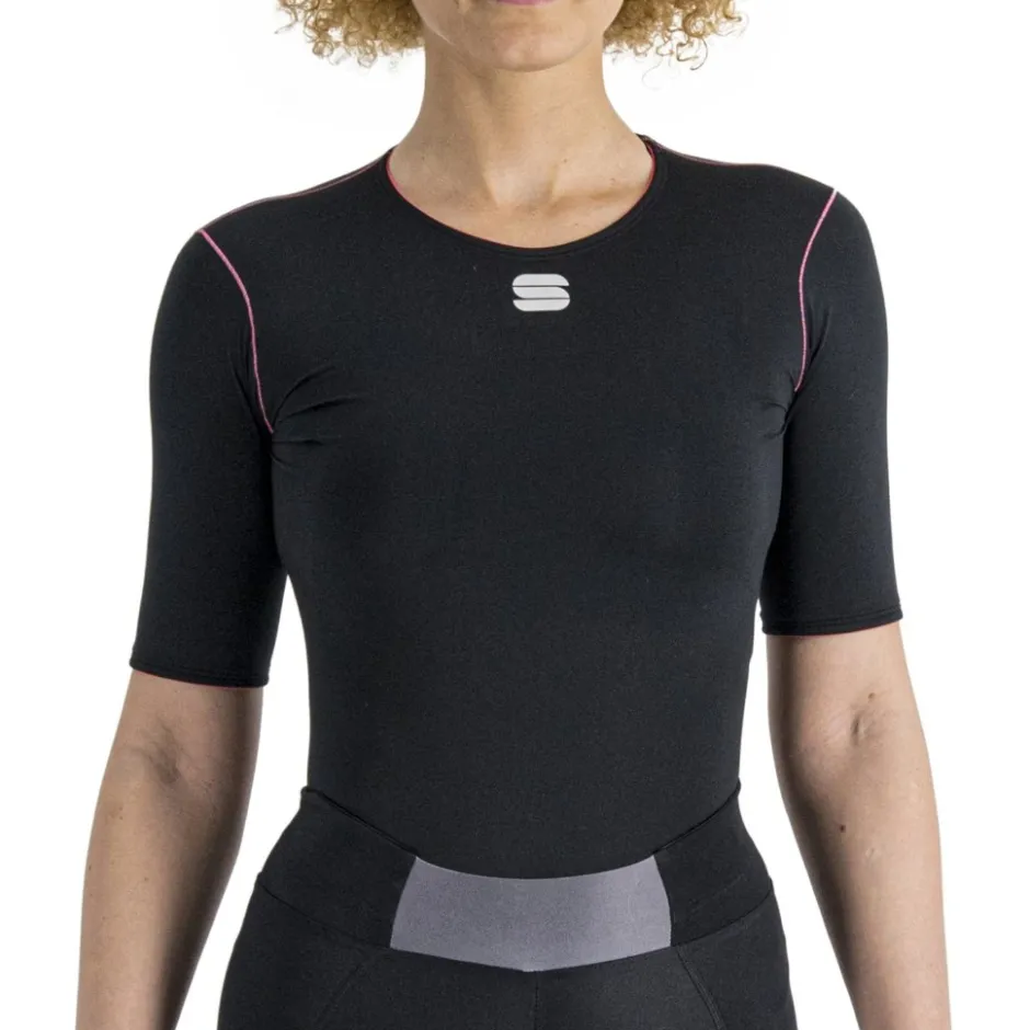 Ondershirts < Sportful Midweight T-Shirt Dames - 002 Zwart