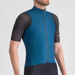 Vesten < Sportful Pro 2 Vet Heren - 415 Teal Blue