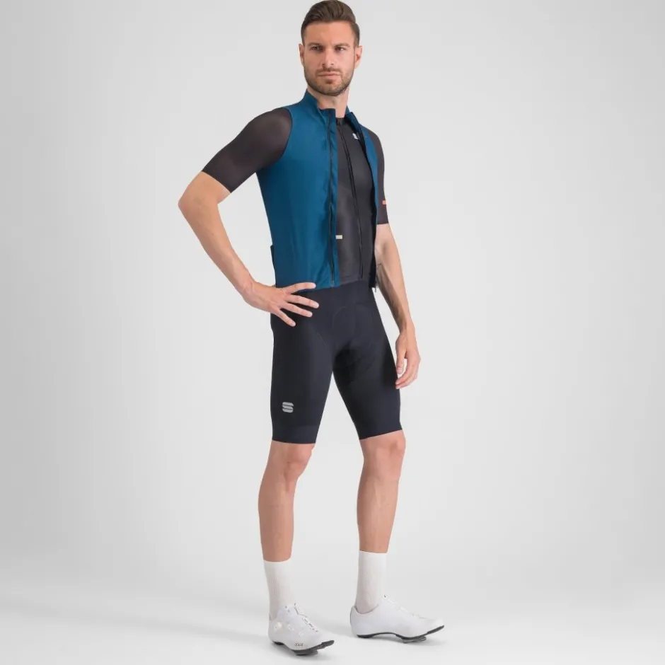 Vesten < Sportful Pro 2 Vet Heren - 415 Teal Blue