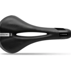 Sportourer X Race Gel Flow Hi-Viz Saddle - black