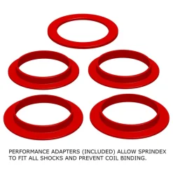 Sprindex Downhill - Adjustable Lightweight Rear Shock Steel Spring - 162mm/75mm
