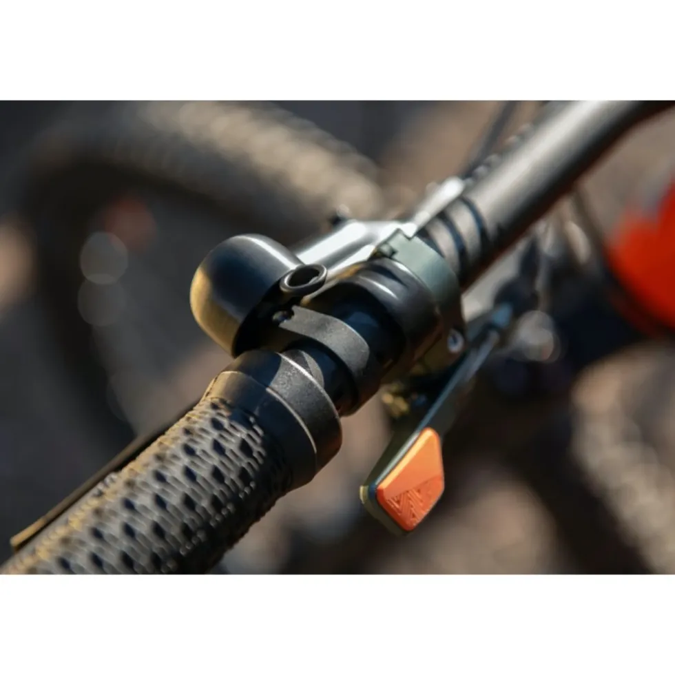 Spurcycle Compact Fietsbel - 31.8mm - zwart