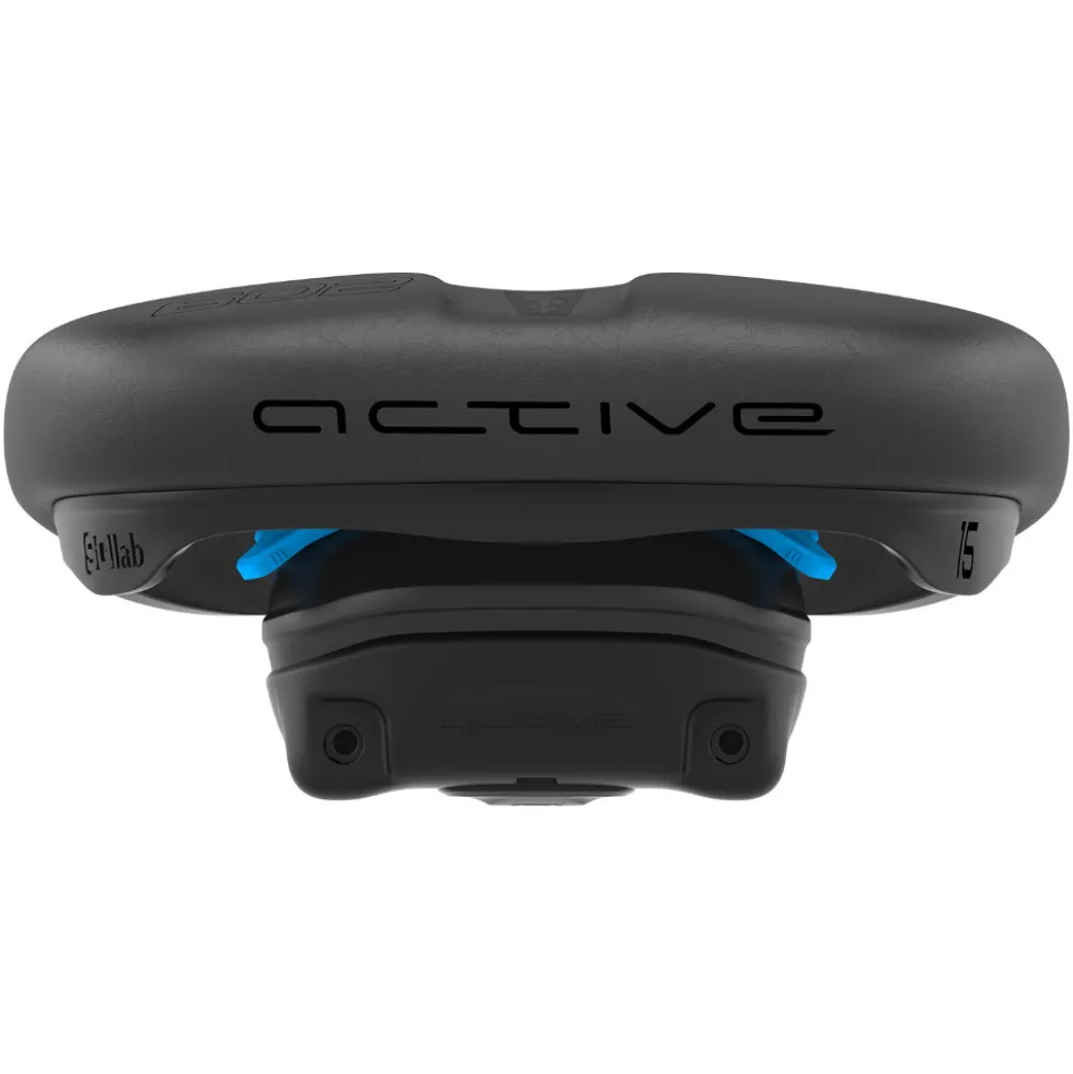 SQlab 602 Ergolux Active 2.1 Trekking Zadel - zwart