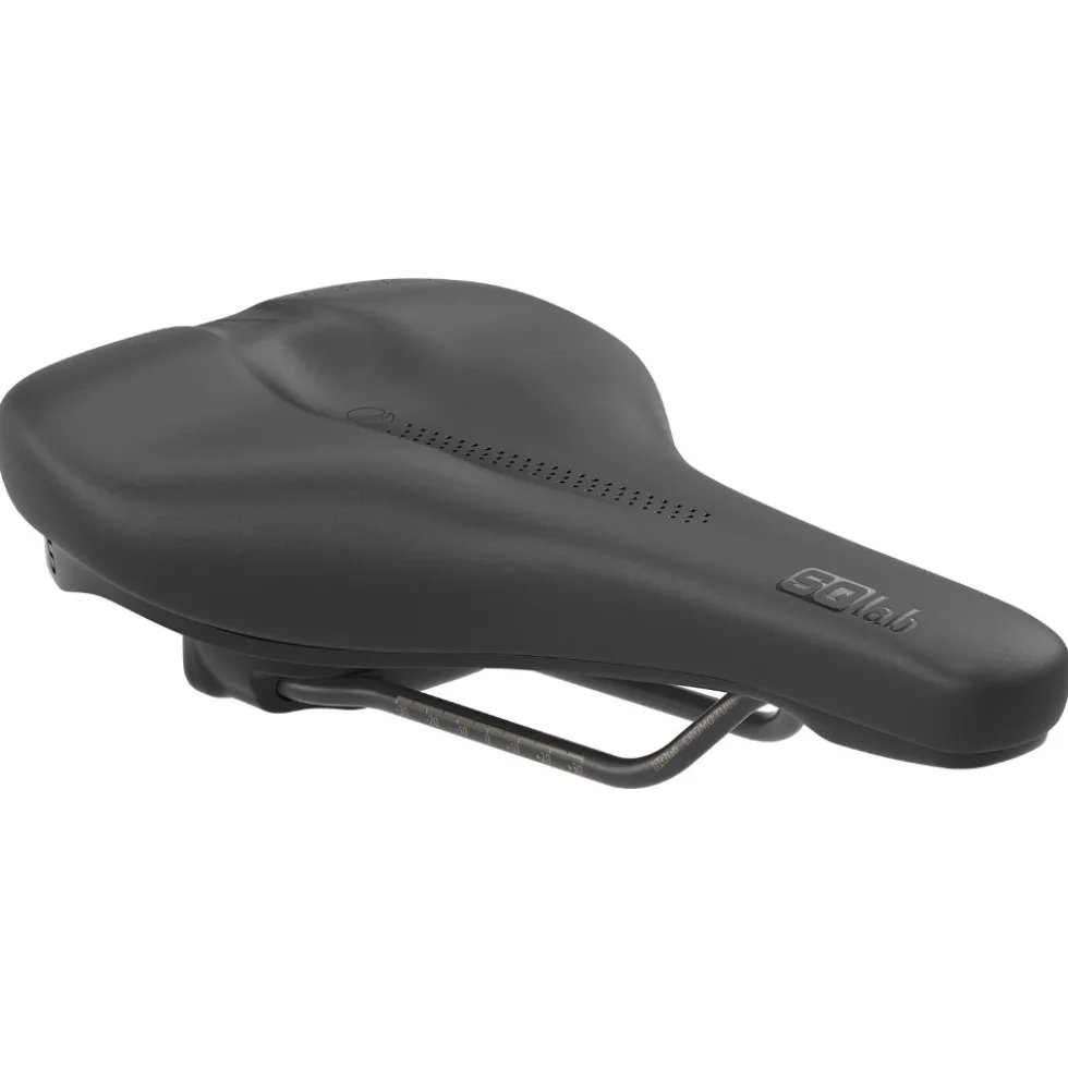 SQlab 602 Ergolux Active 2.1 Trekking Zadel - zwart
