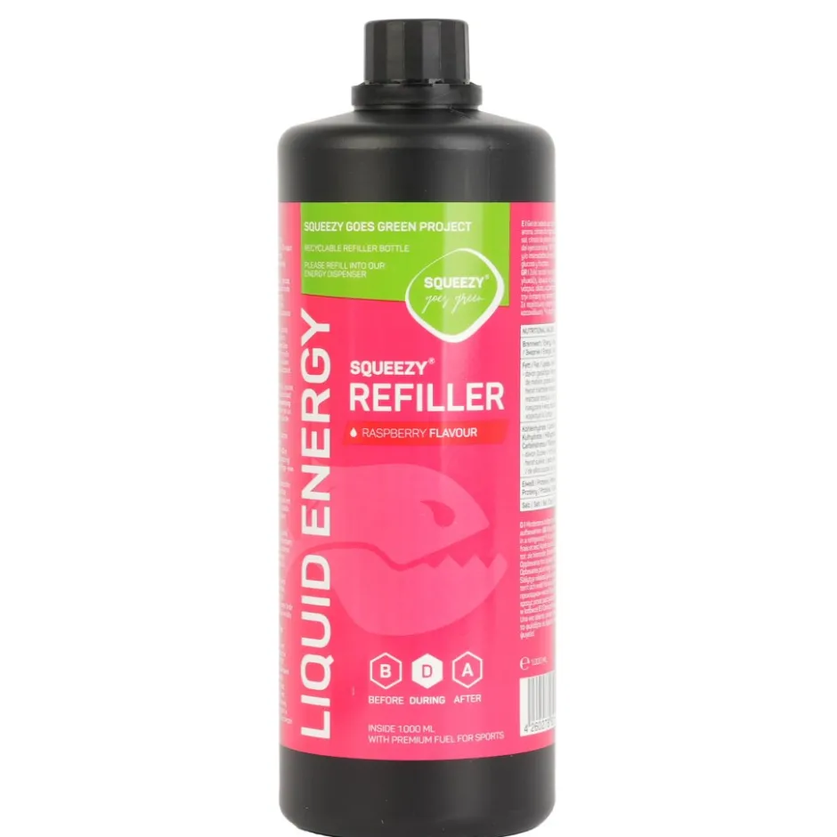 Outdoor Maaltijden < Squeezy Liquid Energy - Koolhydraatgel - 1000 ml navulling