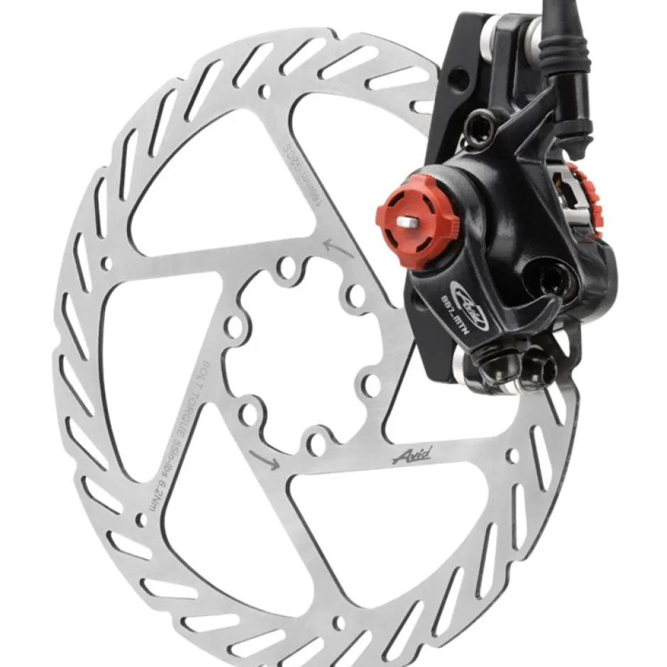 Schijfremmen < SRAM BB7 Mountain Mechanical Disc Brake Caliper (CPS) - incl. Adapter and Disc