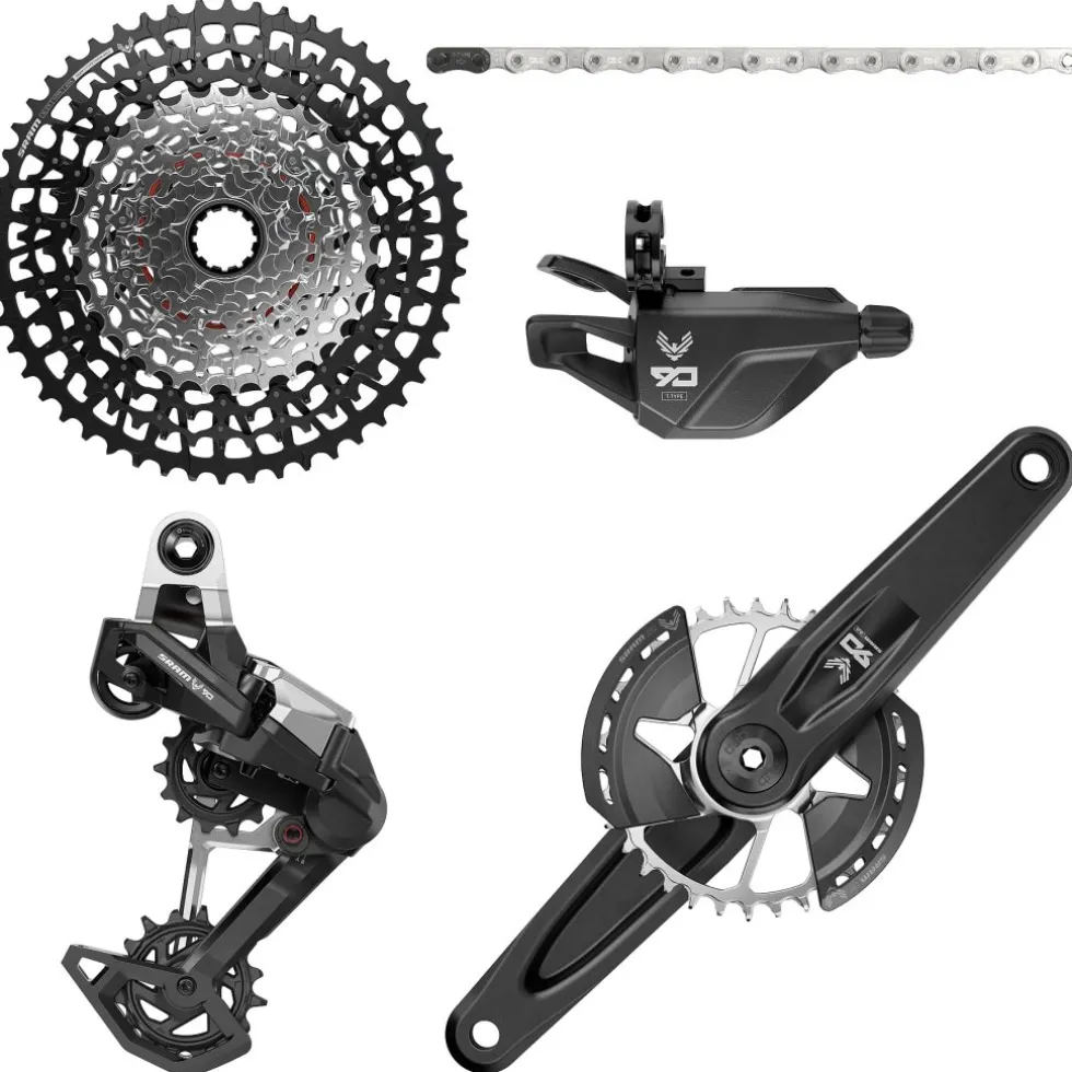 SRAM Eagle 90 Transmission Schakelgroep | T-Type | A1 - zwart / zilver
