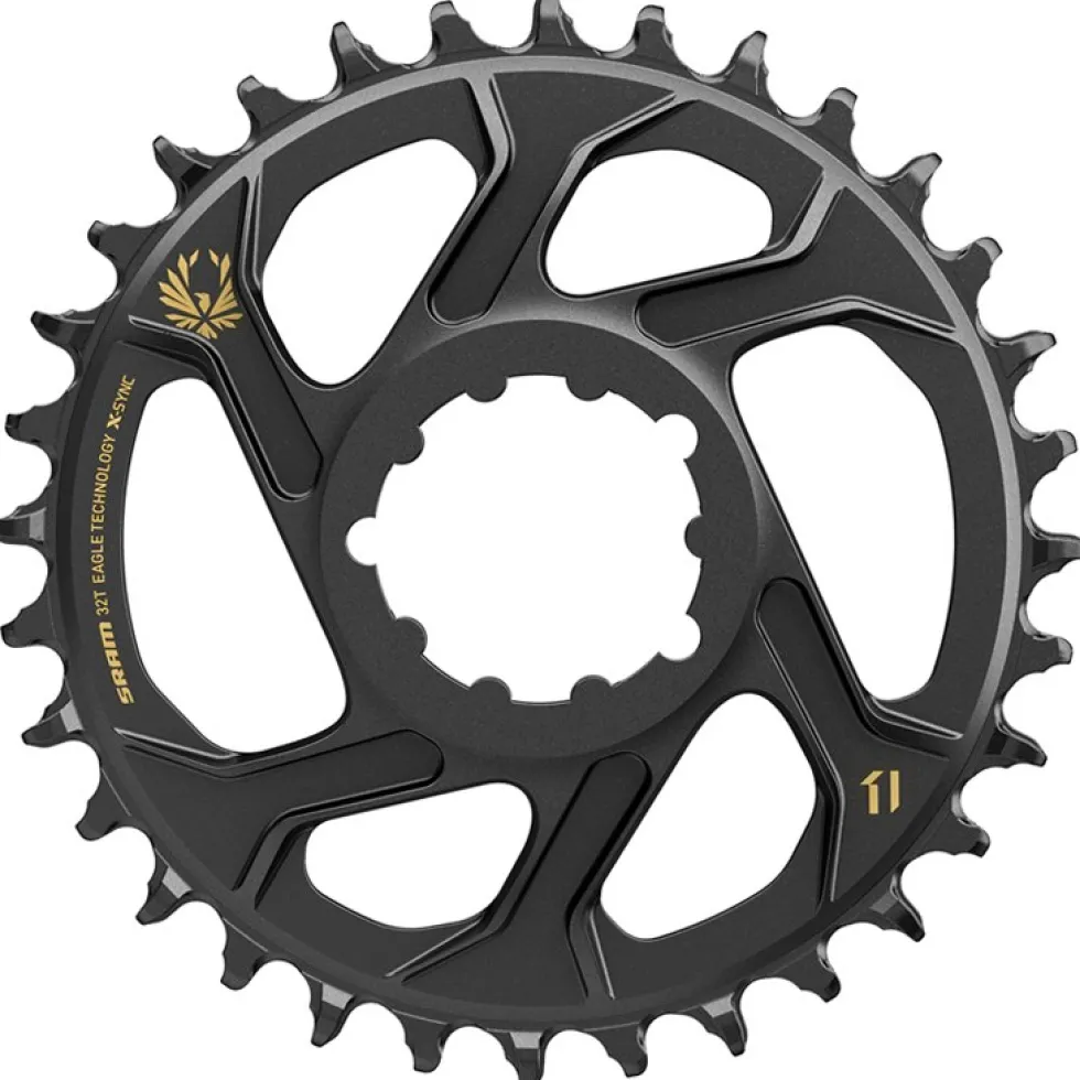 SRAM Eagle X-SYNC 2 Direct Mount Chainring - 3mm Offset - Boost - gold