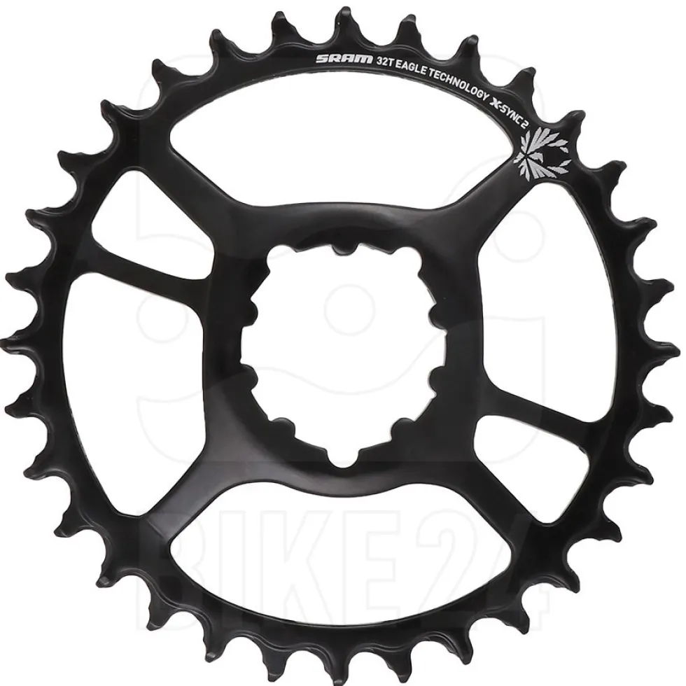 SRAM Eagle X-SYNC 2 STEEL Direct Mount Chainring - 3mm Offset - Boost - black