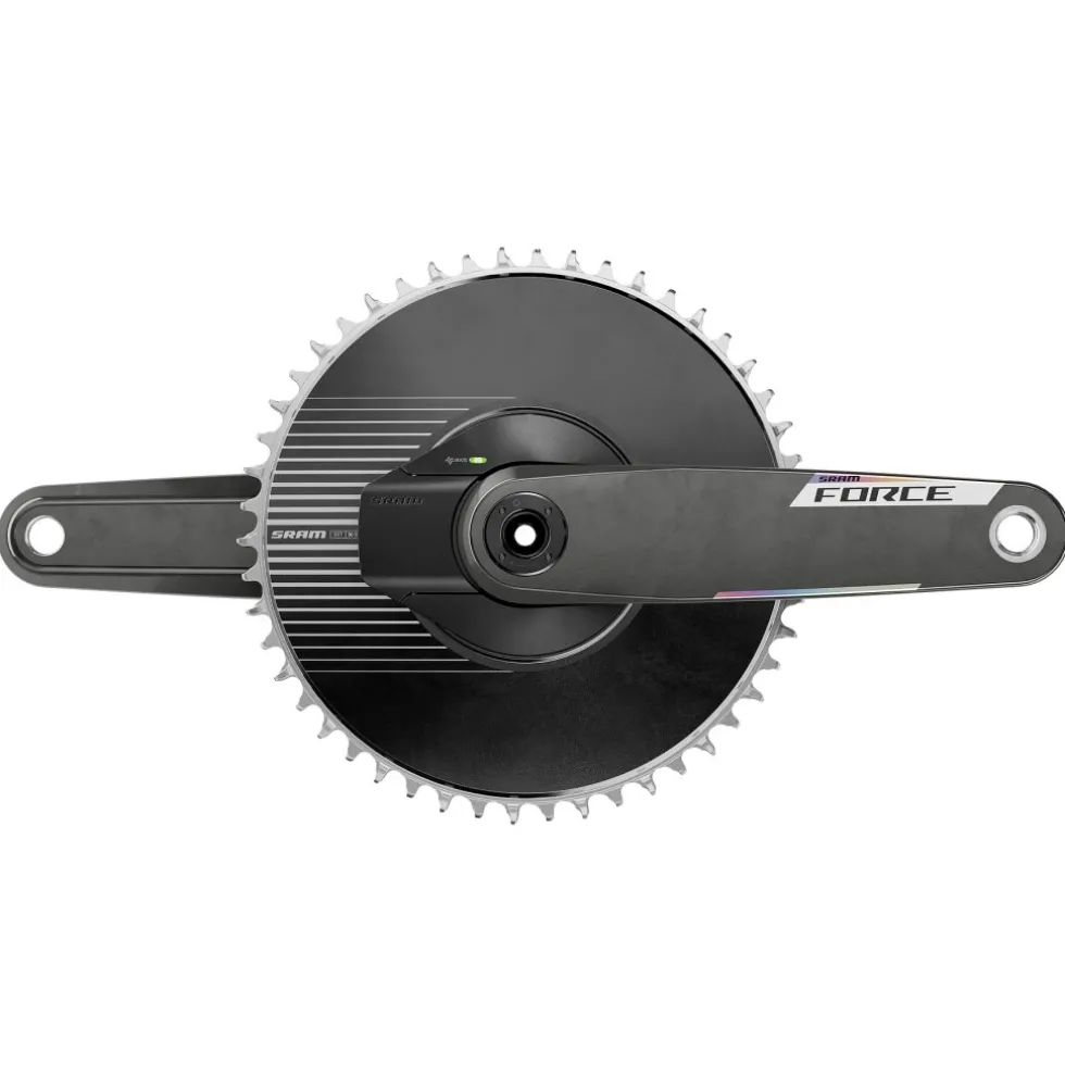 SRAM FORCE 1 AXS Aero Vermogensmeter Crankset | DUB | 1x12-voudig | E1 - 50 Tanden