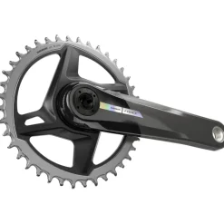 Crankstellen < SRAM Force 1 Crankset - Carbon | DUB | Wide | 1x12-speed | D2 - 40 Tanden | Unicorn Grey - Speciale Aanbieding