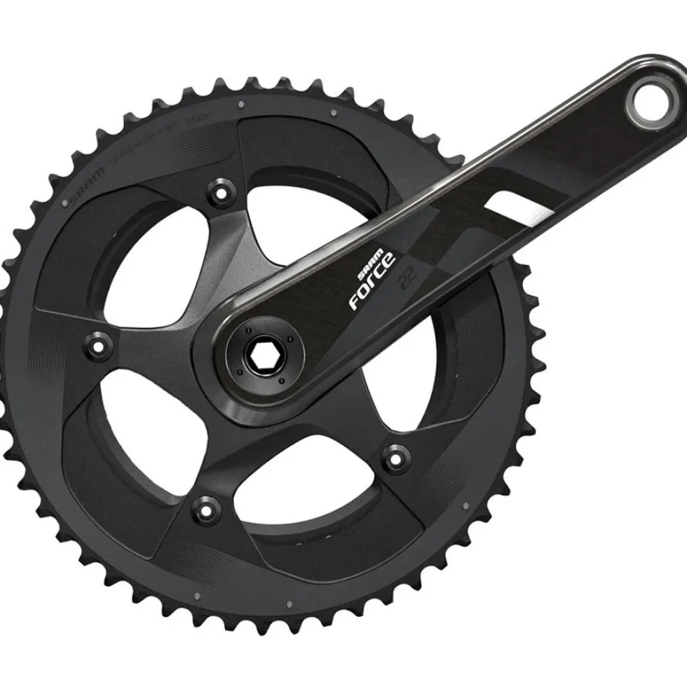 SRAM Force 22 Crankset 11-Voudig compact - GXP - 50/34 - zwart