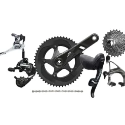 SRAM Force 22 Groupset 2x11 compact - GXP - with mechanic rim brakes
