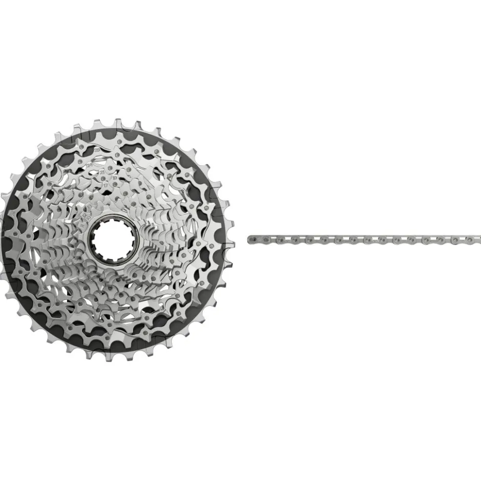 Cassettes < SRAM FORCE Slijtage Set - XG-1270 Cassette + Ketting | 12-voudig | E1