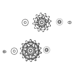 SRAM GX Eagle AXS Derailleur Pulley Kit 12-speed