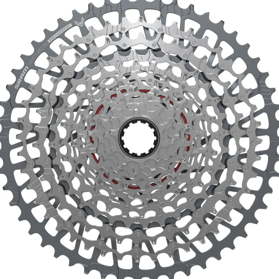 Cassettes < SRAM GX Eagle XS-1275 Cassette - T-Type | XD | 12-voudig | A1 - zilver