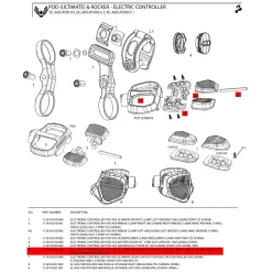 SRAM HMI-Module Bolt-On Set voor Pod AXS-Controller - 11.3018.018.009