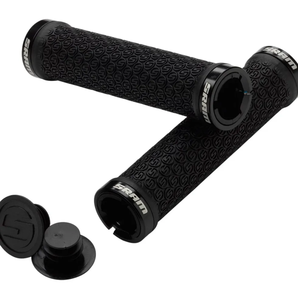 SRAM Locking Grips w/Double Clamps & End Plugs