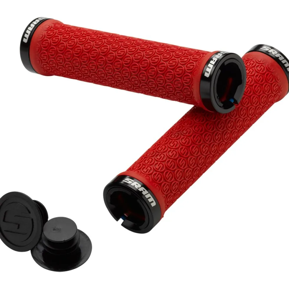 SRAM Locking Grips w/Double Clamps & End Plugs