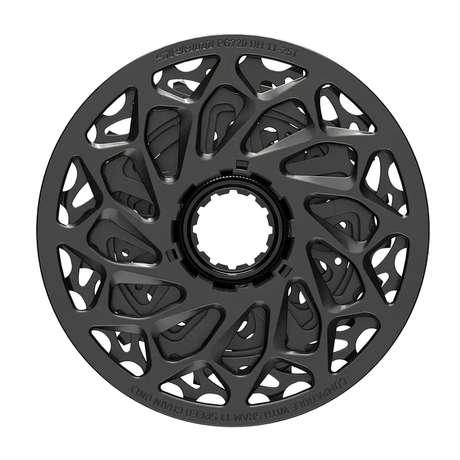 Cassettes < SRAM PG720 DH SLIM Cassette | HG S / HG M | 7-voudig | A2 - 11-25 tanden - zwart