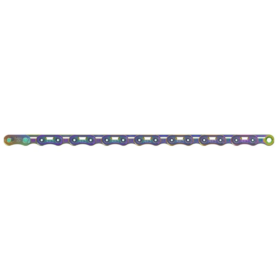 Kettingen < SRAM RED Ketting - Flattop | 12/13-voudig | E1 - Rainbow