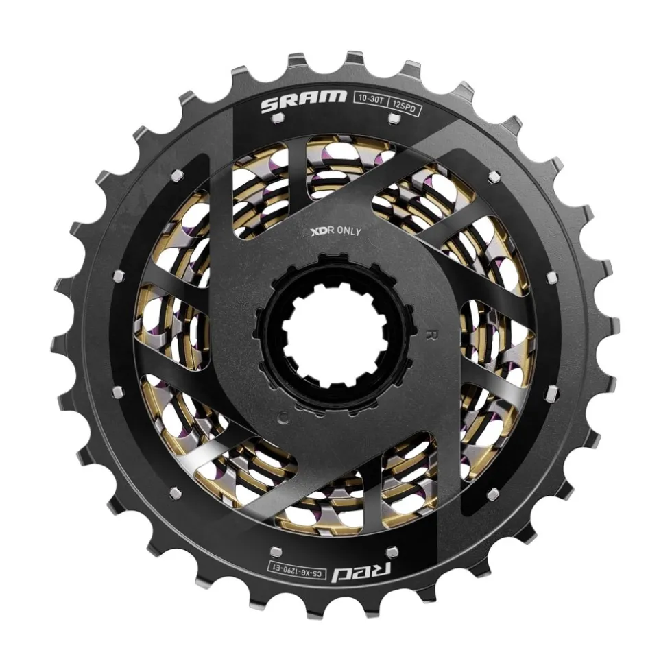 SRAM RED XG-1290 Cassette - XDR | 12-speed | E1 - Rainbow