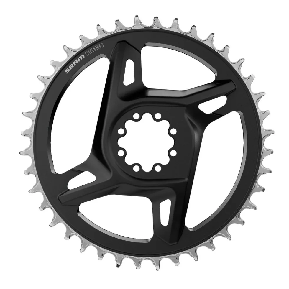 SRAM RED 1x12 Kettingblad | Direct Mount | E1 - zwart / zilver