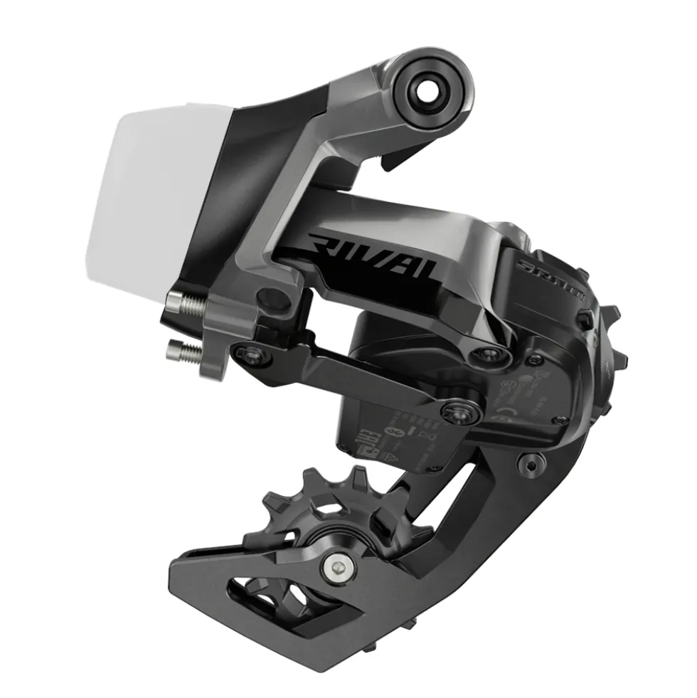 SRAM Rival eTap AXS Rear Derailleur 1x12 / 2x12 - medium cage - black
