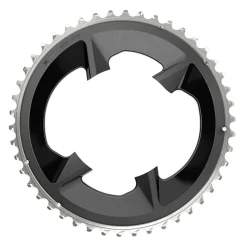 SRAM Rival Road Chainring + Coverplate - 107mm - 2x12-speed - 46 Teeth - black