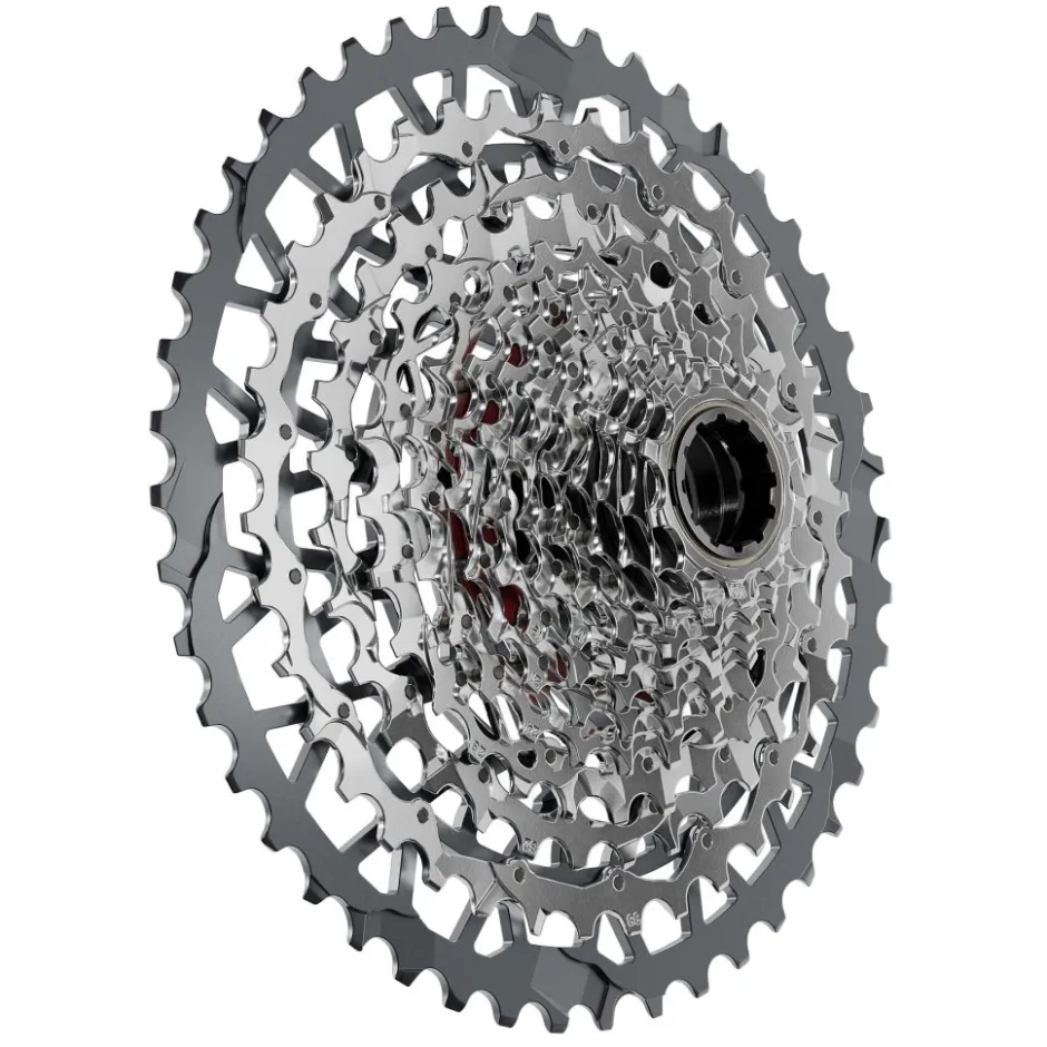 Cassettes < SRAM RIVAL XPLR XG-1351 Cassette | XDR | 13-voudig | E1 - zilver