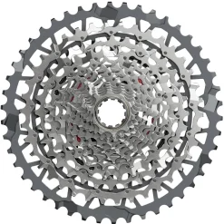 Cassettes < SRAM RIVAL XPLR XG-1351 Cassette | XDR | 13-voudig | E1 - zilver