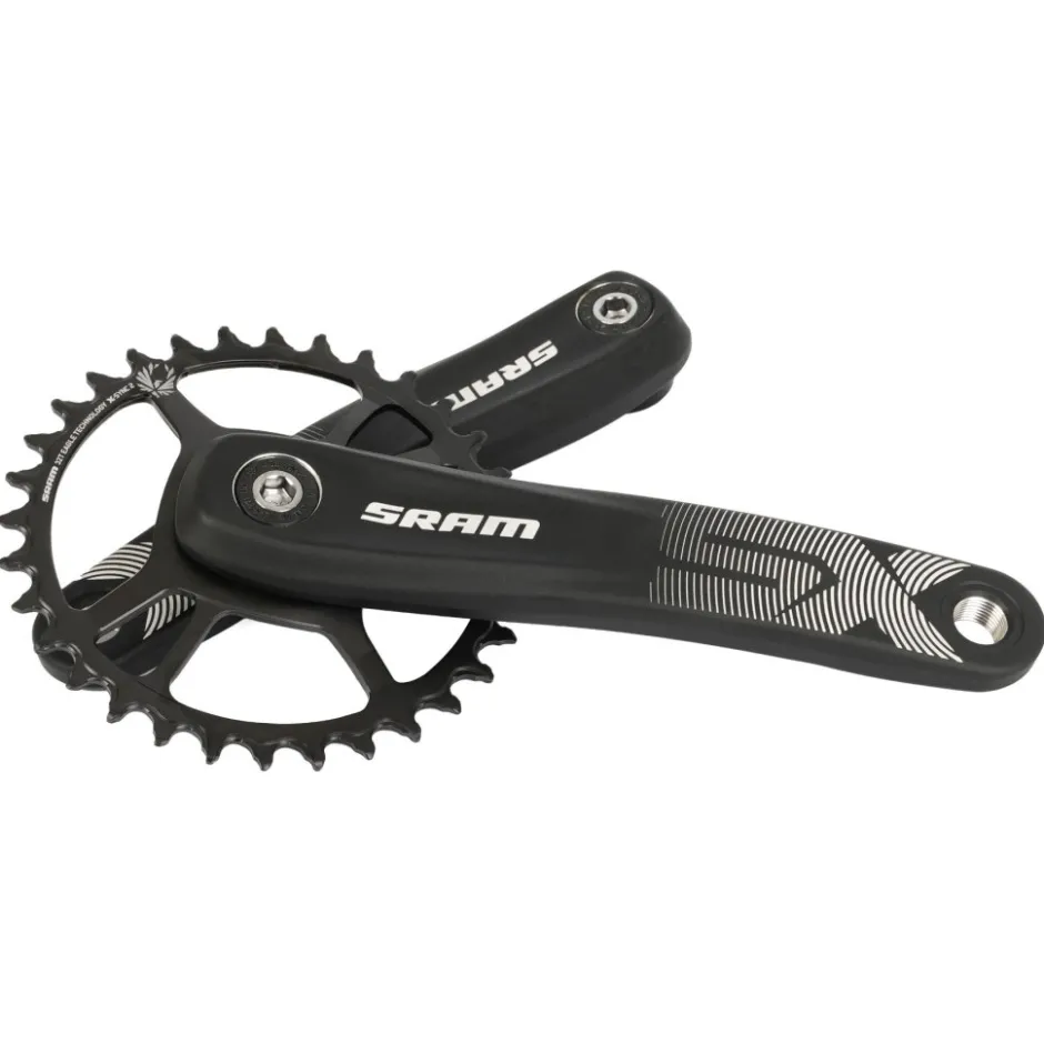 Crankstellen < SRAM SX Eagle X-SYNC Crankset - Direct Mount 32 Teeth 11/12-speed - Standard - Power Spline - black