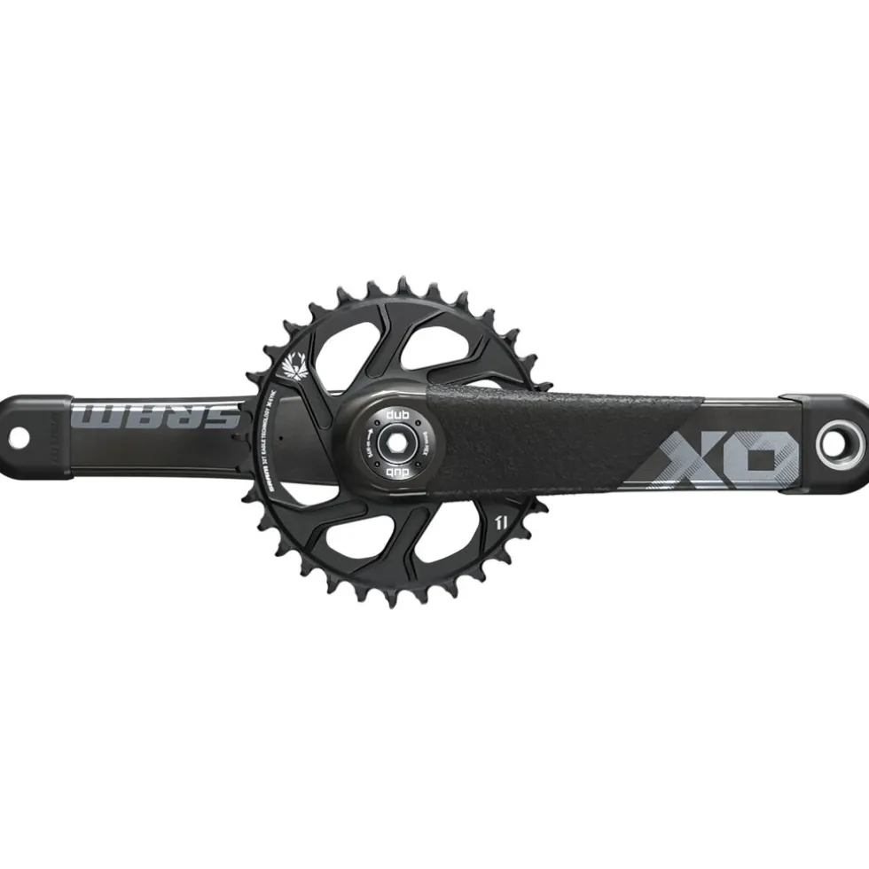 SRAM X01 DH X-SYNC Carbon Crankset - Direct Mount 34 Z. - 10/11 Voudig - DUB83 - black