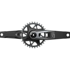 SRAM X0 Eagle V2 Crankset - T-Type | Wide | 1x12-voudig | D1 - zwart