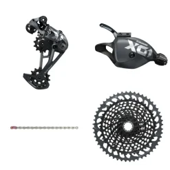 SRAM X01 Eagle 1x12-speed Upgrade Kit - Trigger Shifter - 10-52 t. Cassette - Lunar