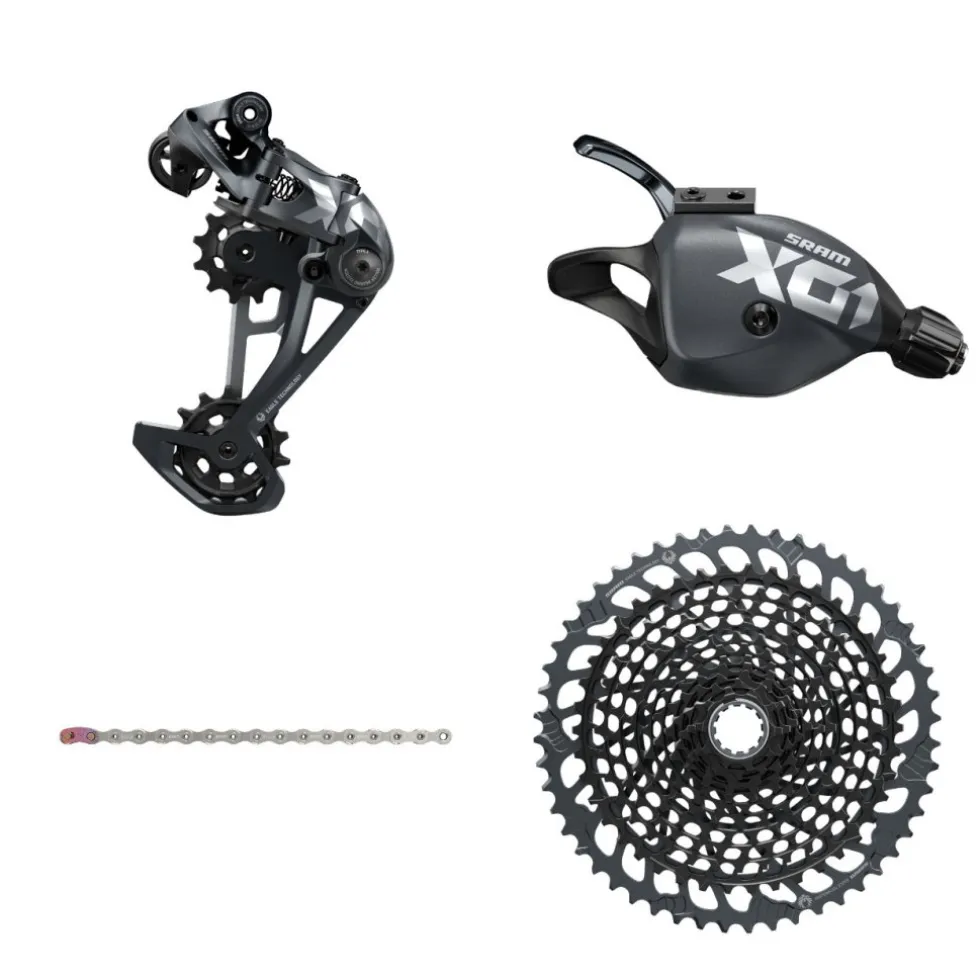 SRAM X01 Eagle 1x12-speed Upgrade Kit - Trigger Shifter - 10-52 t. Cassette - Lunar