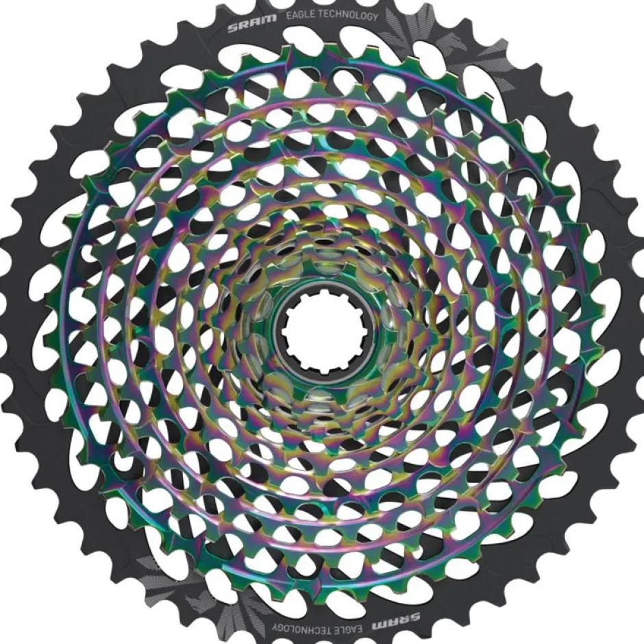 Cassettes < SRAM XG-1299 Eagle Cassette 12-speed - 10-50 tanden - Rainbow