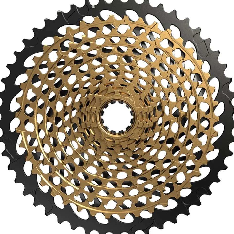 SRAM XG-1299 Eagle Cassette 12-speed - 10-50 tanden - zwart / goud