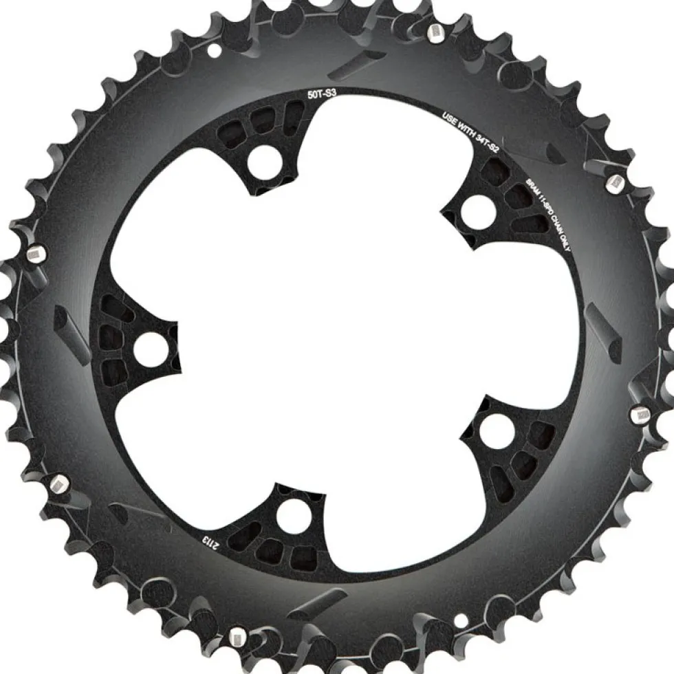 SRAM X-Glide R Chainring Yaw 110mm for Force 22 11-speed - 50 Teeth