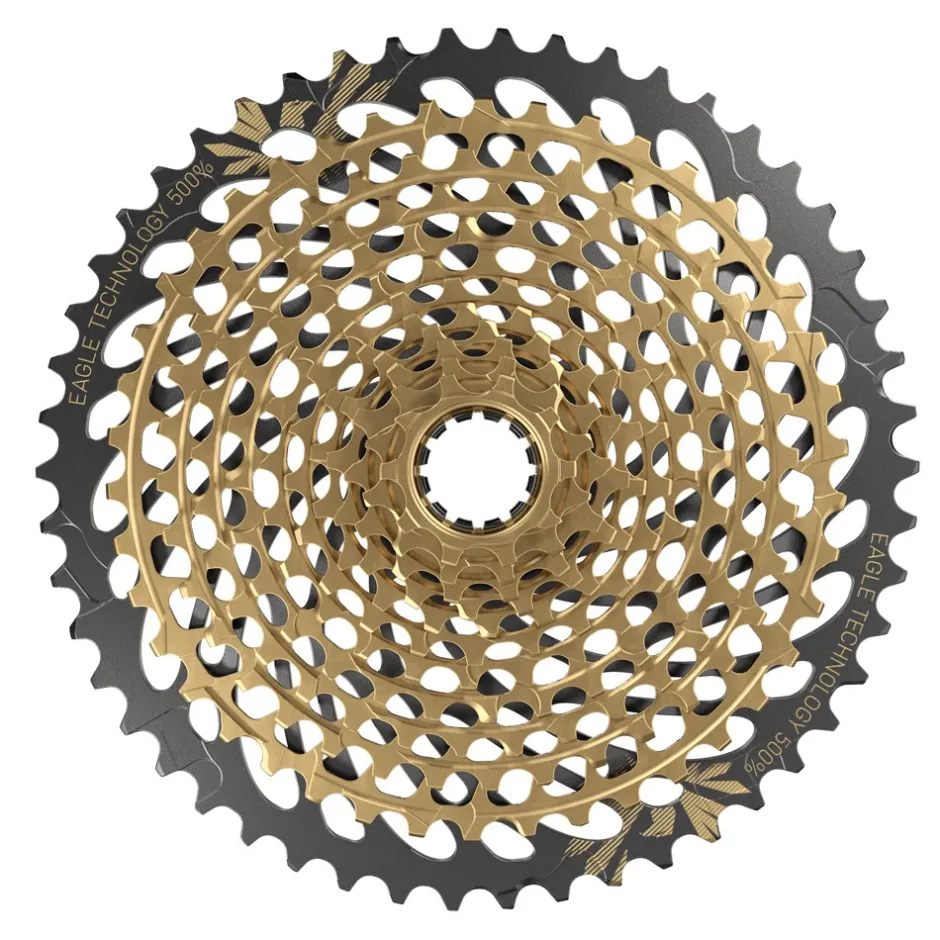 Groepsets < SRAM XX1 Eagle Boost Groupset - 1x12-speed - Trigger Shifter - 10-50 t. XG-1299 Cassette - gold