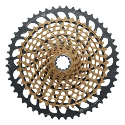 SRAM XX1 Eagle 1x12-speed Upgrade Kit - Trigger Shifter - 10-52 t. XG-1299 Cassette - Gold