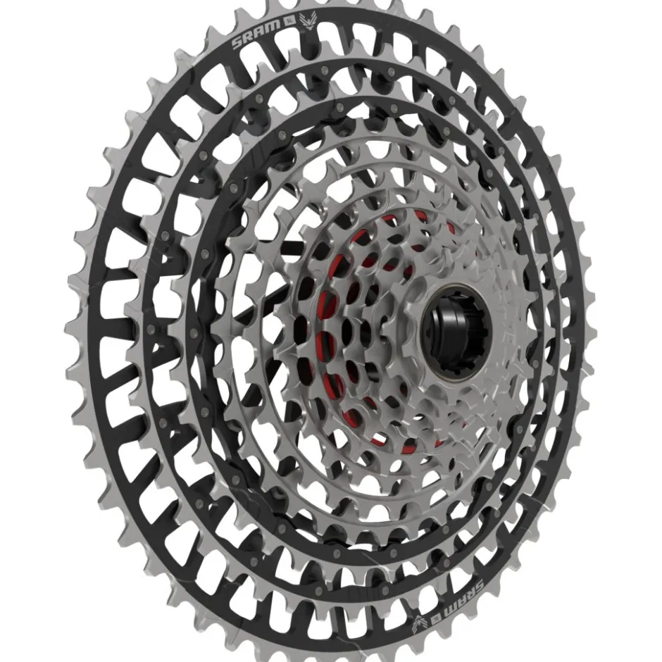 Vermogensmeters|Groepsets < SRAM XX SL Eagle Transmission Schakelgroep - AXS | T-Type | D2 - met Powermeter Crankset