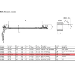 SR Suntour Q-LOC2 15QLC32-110 Boost Thru Axle 15x110mm - FKA100-25