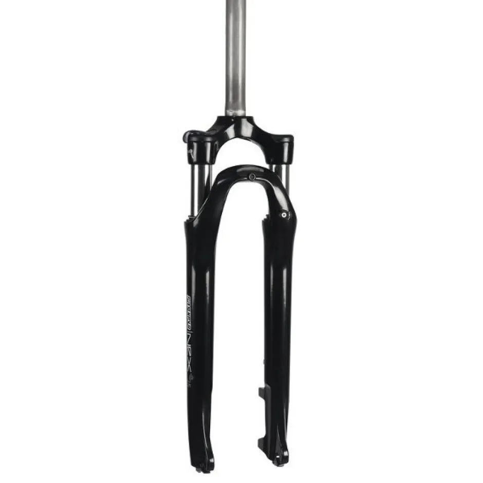 Verende Voorvorken < SR Suntour SF14 NEX E25 LO 28 Inch Fork - 63mm - Tapered - 9x100mm QR - black