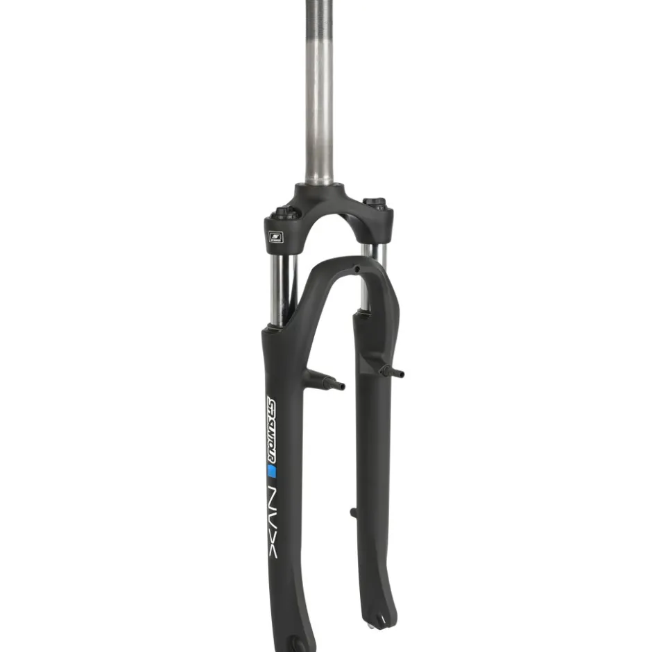 Verende Voorvorken < SR Suntour SF15 NVX P Voorvork - 28" | 63mm | 1 1/8" - Threaded | QR - zwart mat