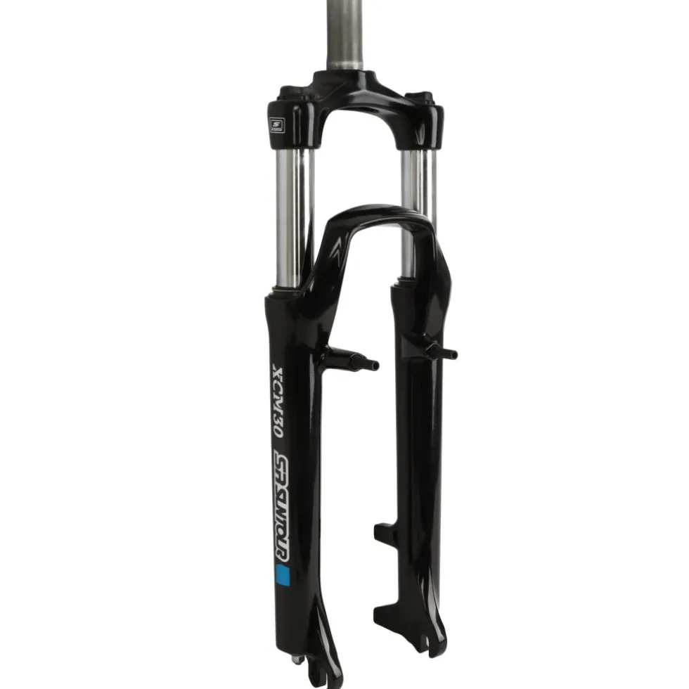 SR Suntour SF13 XCM 26 Inch Fork - 100mm - 1-1/8 Inch - 9x100mm QR - black