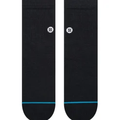 Stance Icon Quarter Sokken Unisex - zwart