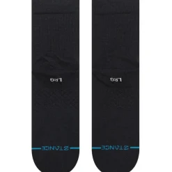 Stance Icon Quarter Sokken Unisex - zwart