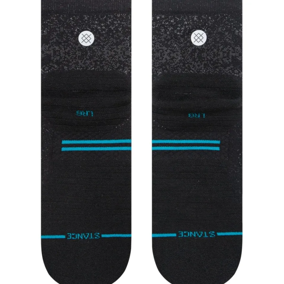 Sokken < Stance Run ight Quarter okken Uniex - zwart